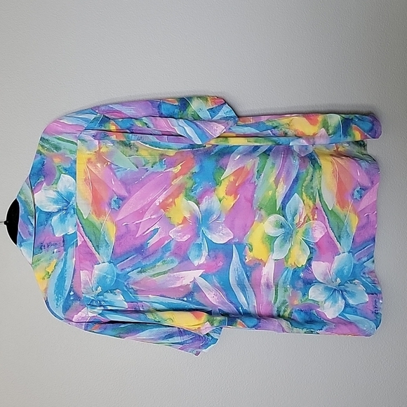 Jams World 50 years edition floral button down colorful shirt Large - Picture 9 of 9